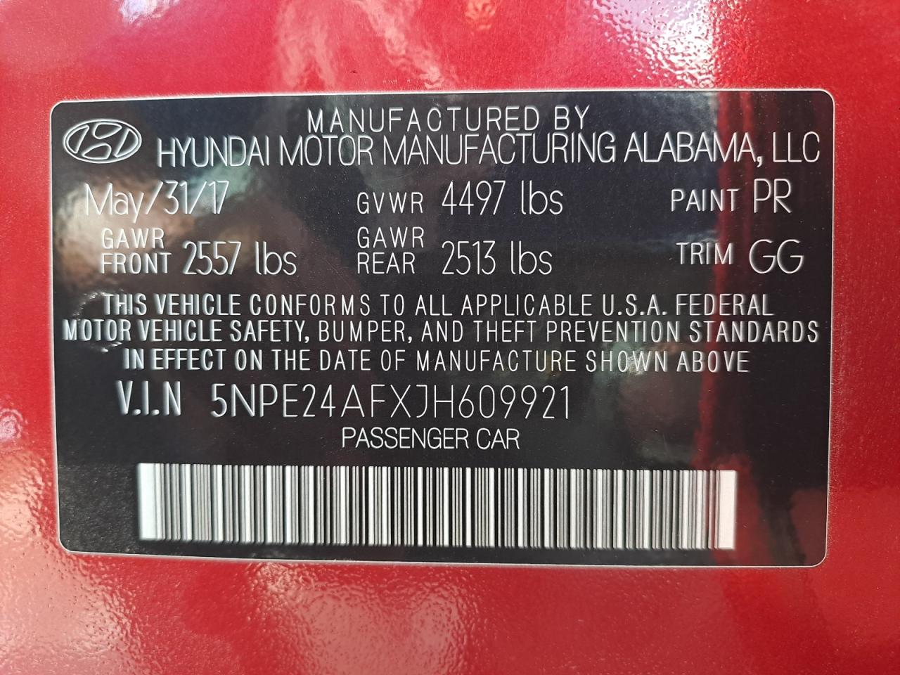 5NPE24AFXJH609921 - 2023 Hyundai Sonata - #56776974
