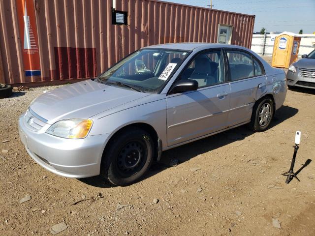 2002 Honda Civic Lx продається в Elgin, IL - Side