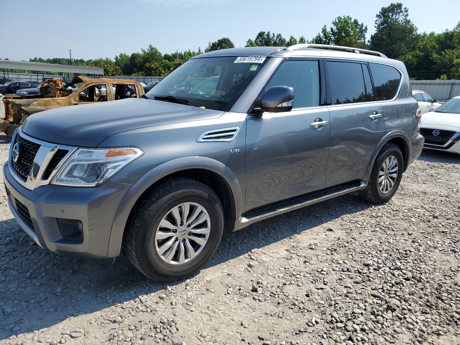 2017 Nissan Armada Sv vin: JN8AY2ND4H9002785