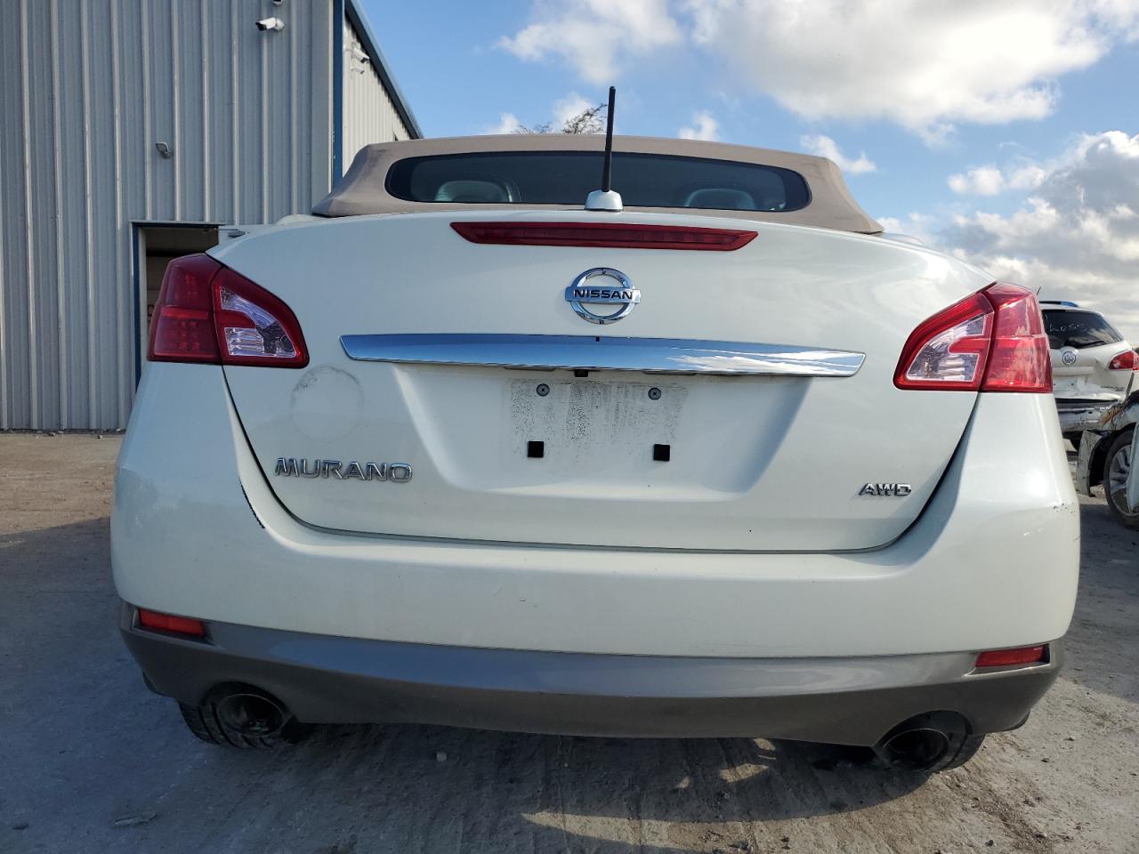 2011 Nissan Murano Crosscabriolet VIN: JN8AZ1FY0BW000601 Lot: 54281244