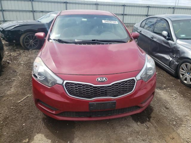  KIA FORTE 2016 Червоний