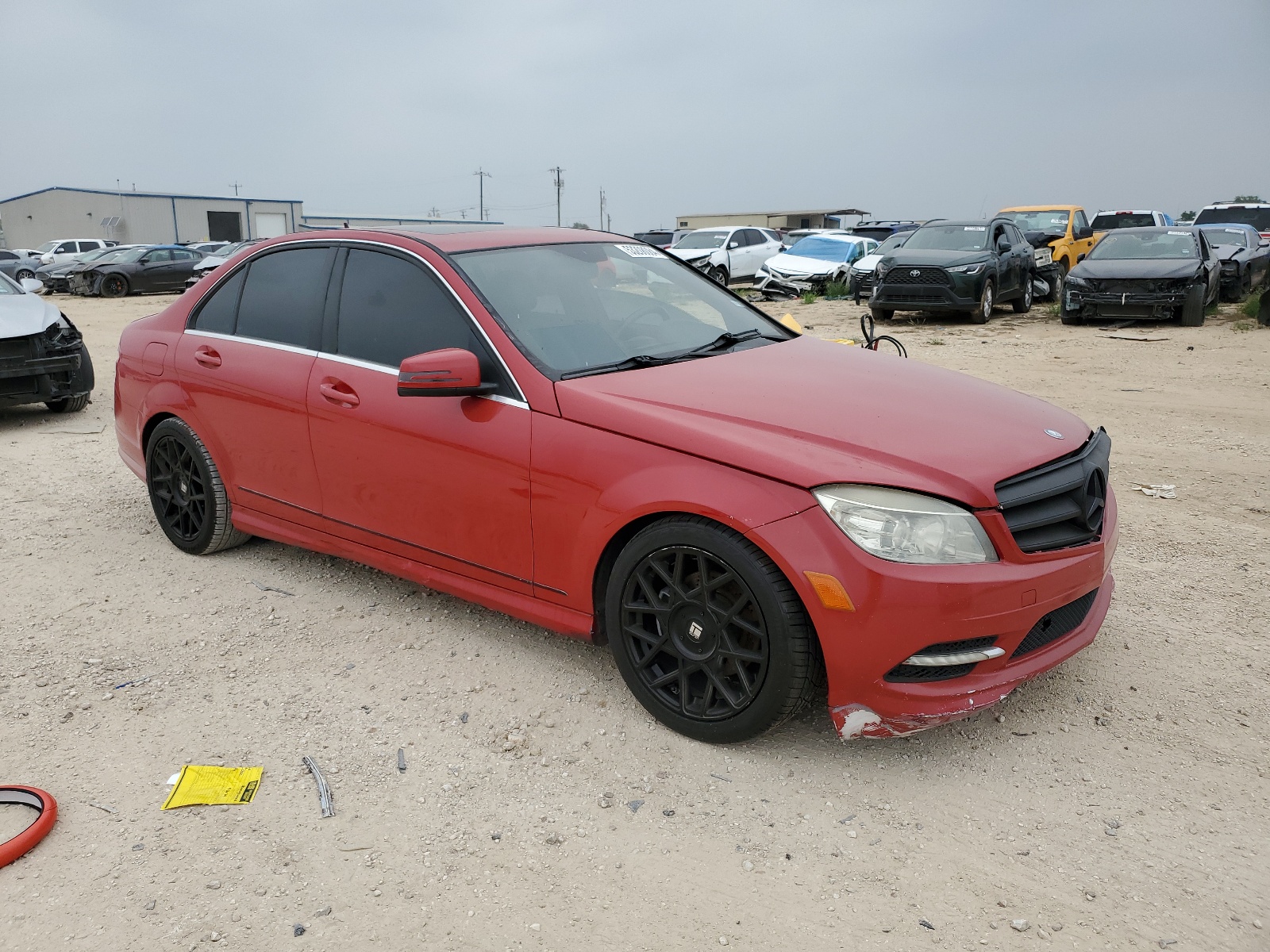 WDDGF5EB7AR105366 2010 Mercedes-Benz C 300