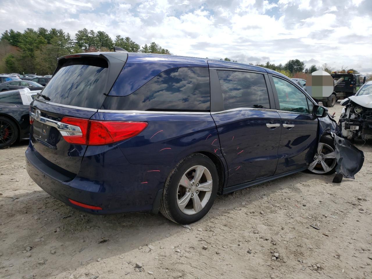 2018 Honda Odyssey Exl VIN: 5FNRL6H77JB004391 Lot: 53466794