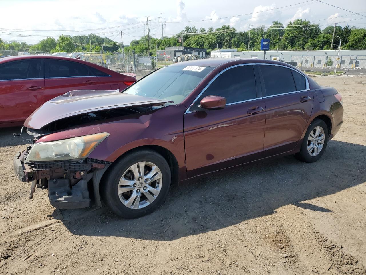 2010 Honda Accord Lxp VIN: 1HGCP2F48AA113819 Lot: 55177524