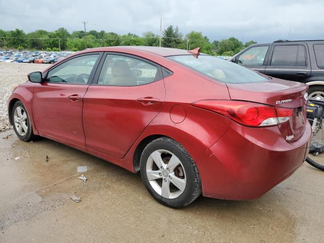  HYUNDAI ELANTRA 2013 Червоний