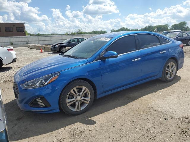  HYUNDAI SONATA 2018 Синий