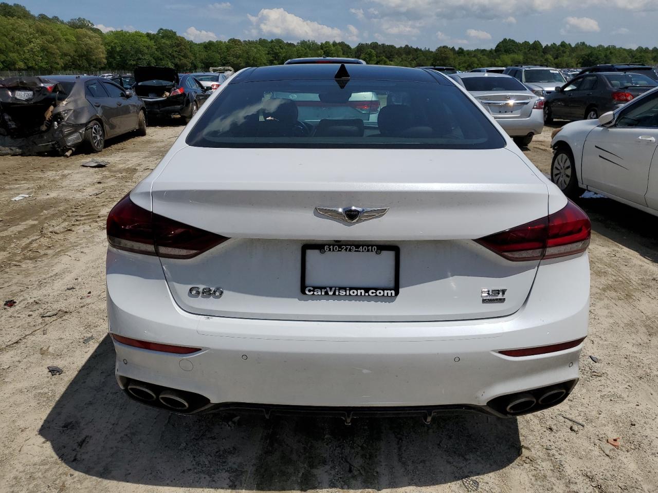 2018 Genesis G80 Sport VIN: KMHGN4JB7JU239543 Lot: 53734564