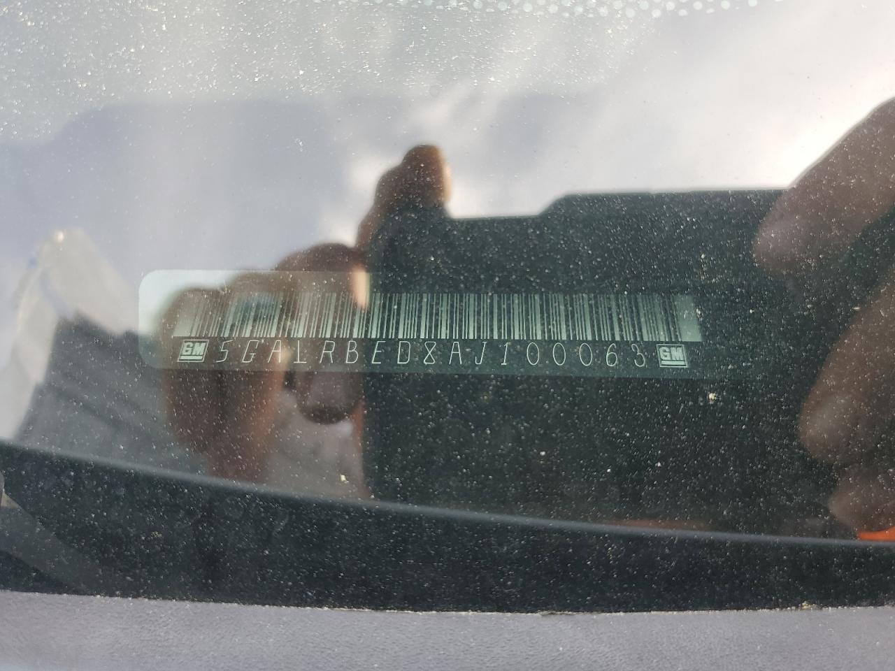 2010 Buick Enclave Cxl VIN: 5GALRBED8AJ100063 Lot: 56470104