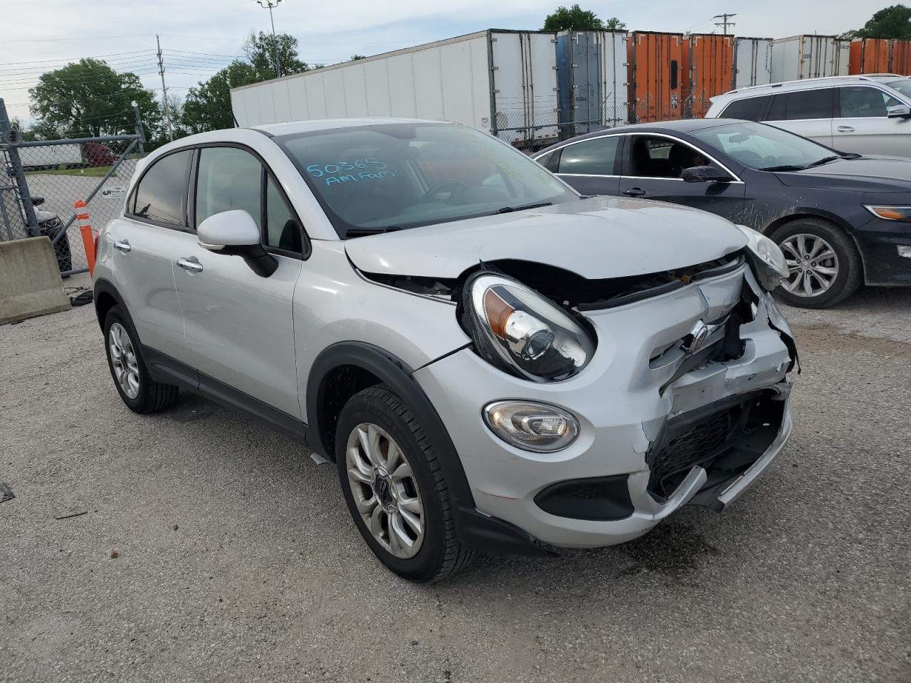 2016 Fiat 500X Easy VIN: ZFBCFYBT6GP382363 Lot: 52877274
