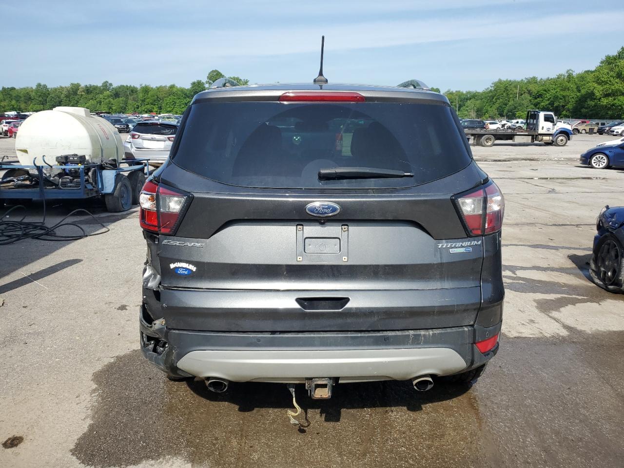 2018 Ford Escape Titanium VIN: 1FMCU9J91JUA70356 Lot: 55395704