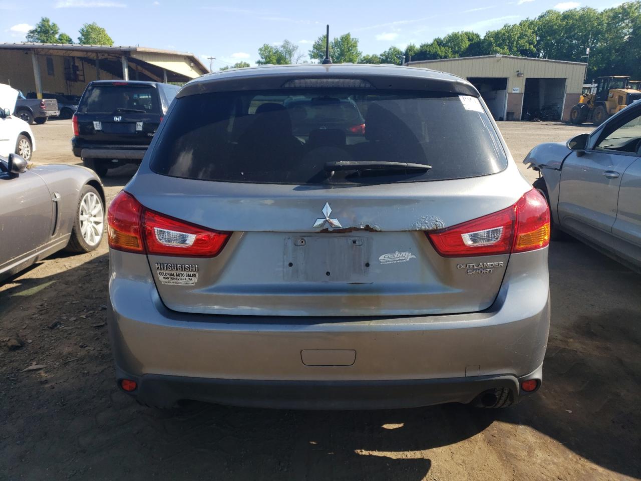 2014 Mitsubishi Outlander Sport Es VIN: 4A4AP3AU1EE026807 Lot: 57130284