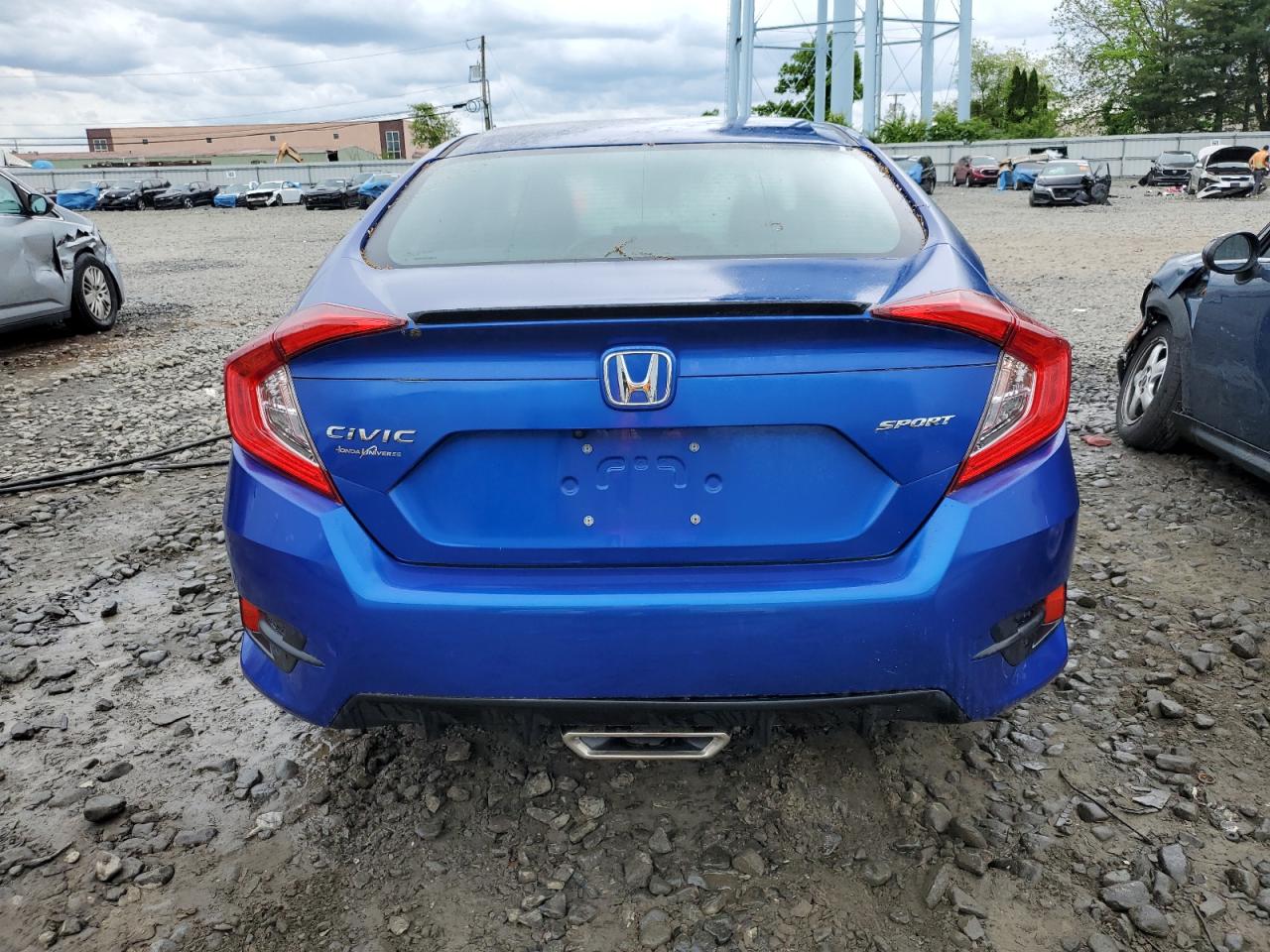 2021 Honda Civic Sport VIN: 2HGFC2F80MH537836 Lot: 54055534