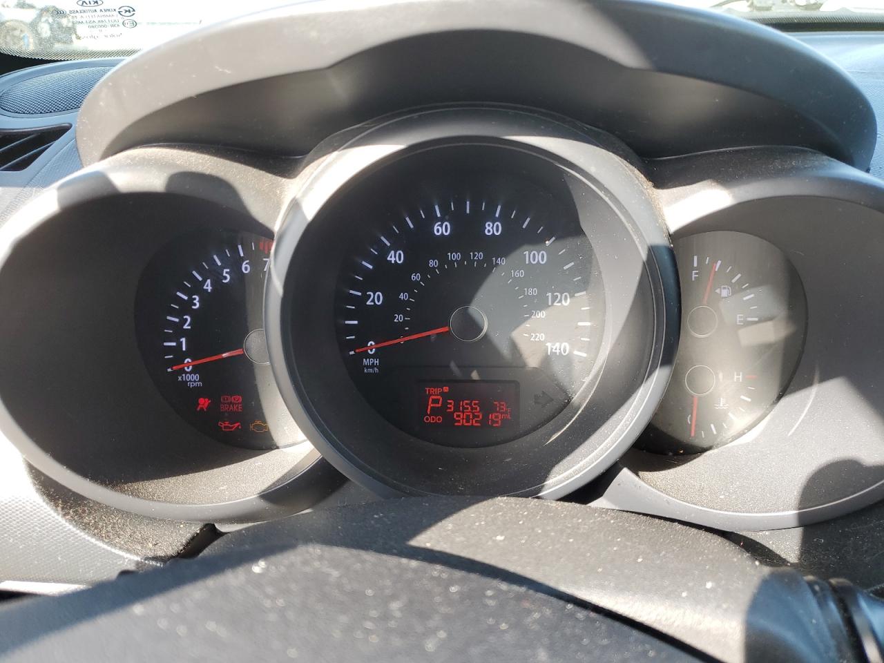 2012 Kia Soul VIN: KNDJT2A50C7400203 Lot: 54190454