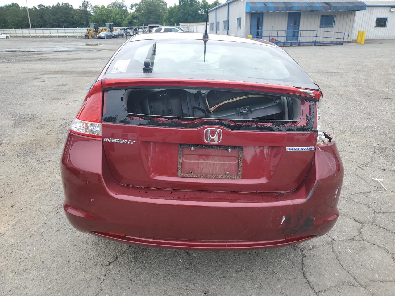 2010 Honda Insight Ex VIN: JHMZE2H72AS035424 Lot: 53796164