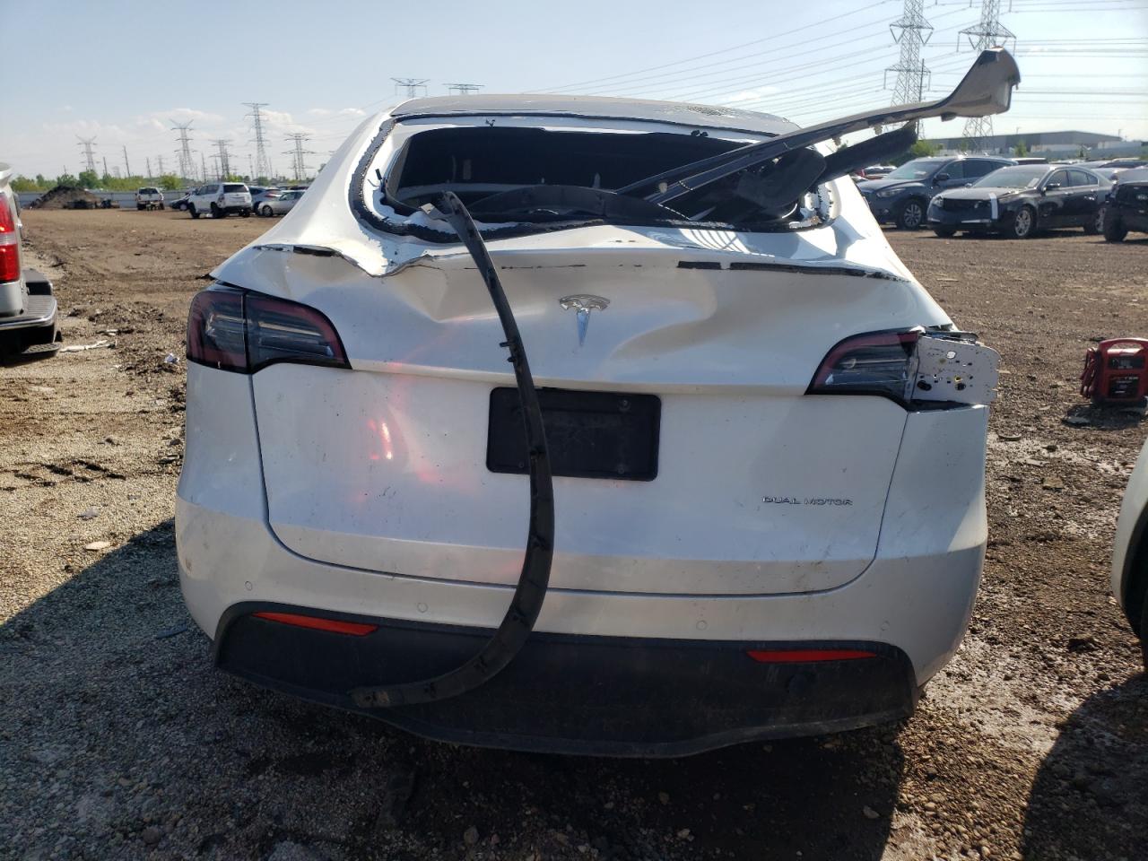 2021 Tesla Model Y VIN: 5YJYGDEE7MF295910 Lot: 55020534