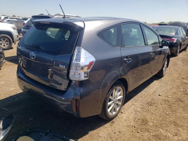  TOYOTA PRIUS 2014 Серый