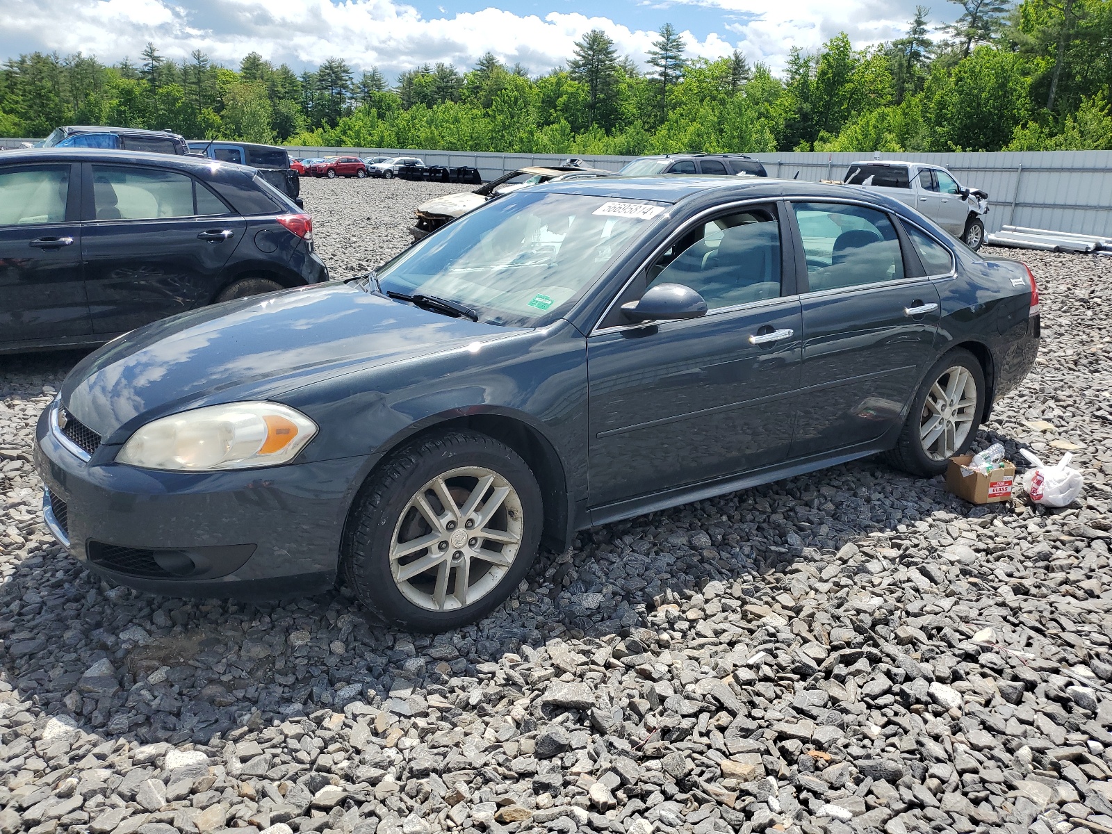 2013 Chevrolet Impala Ltz vin: 2G1WC5E30D1226656