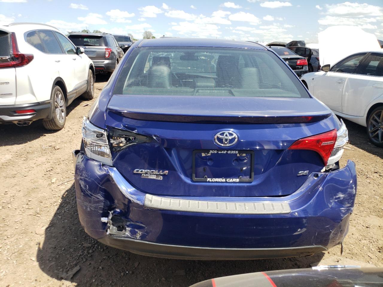 2018 Toyota Corolla L VIN: 5YFBURHEXJP853840 Lot: 55948694