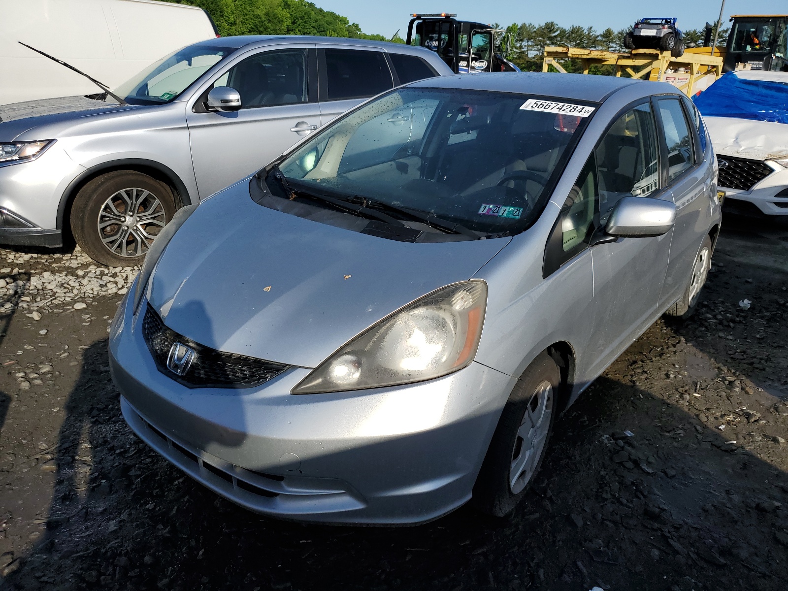 2013 Honda Fit vin: JHMGE8H37DC056789