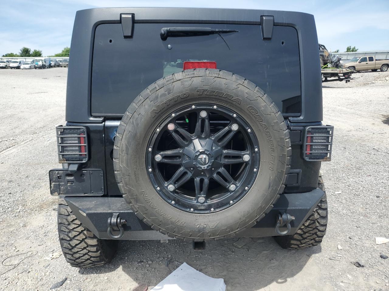 1C4BJWDG3EL156510 2014 Jeep Wrangler Unlimited Sport