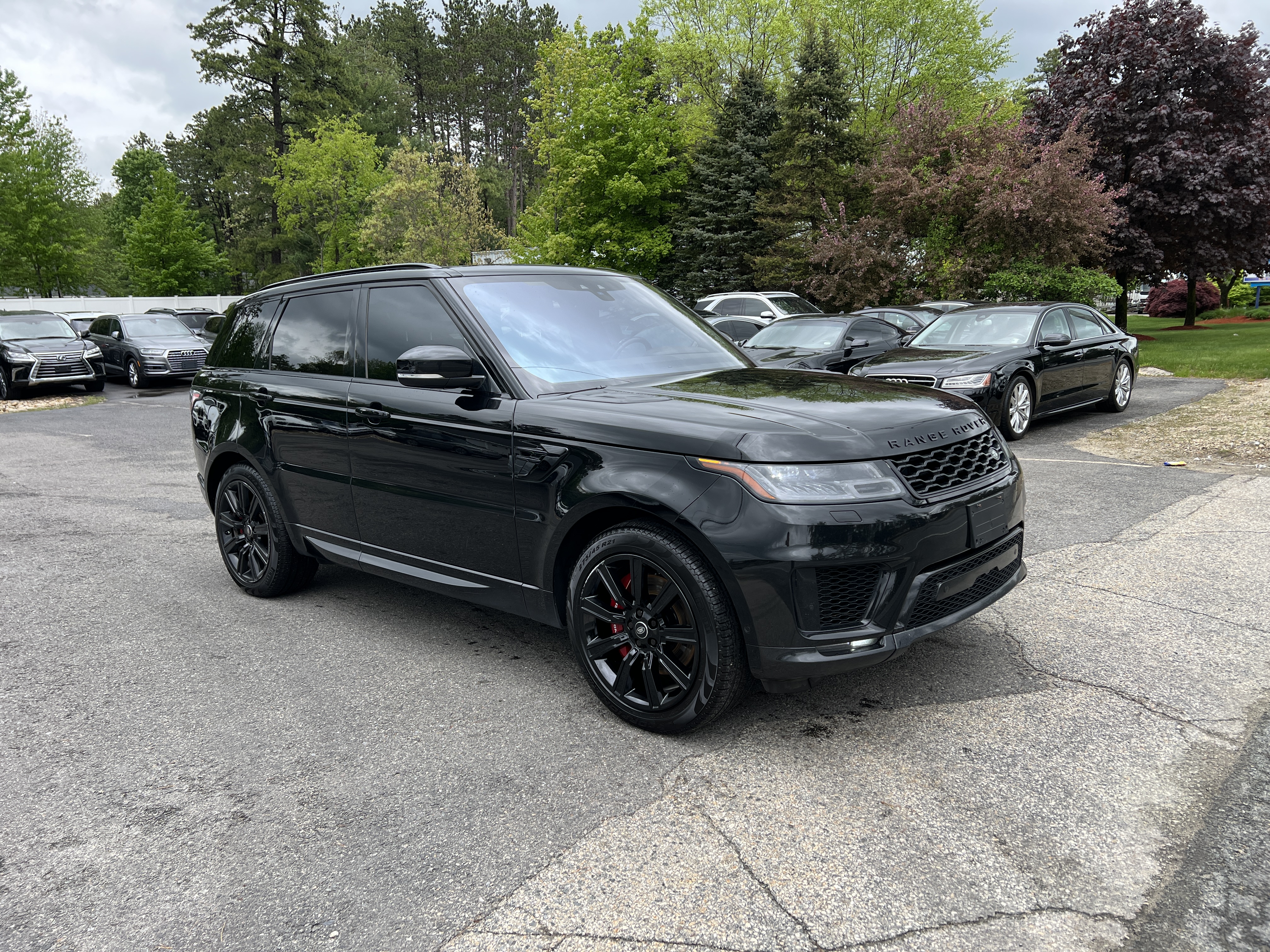 2018 Land Rover Range Rover Sport Hse Dynamic vin: SALWV2SV9JA813552