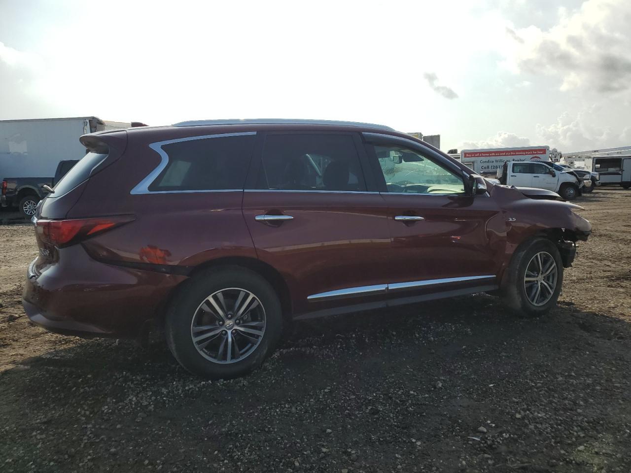 2019 Infiniti Qx60 Luxe VIN: 5N1DL0MNXKC501618 Lot: 56888504