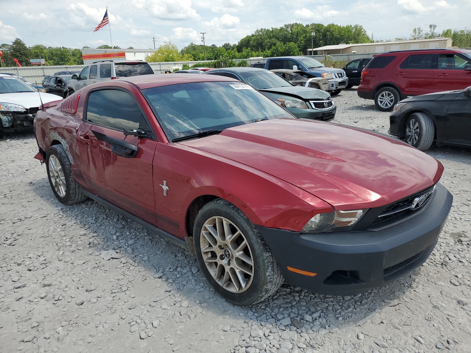 2012 Ford Mustang vin: 1ZVBP8AM0C5220781