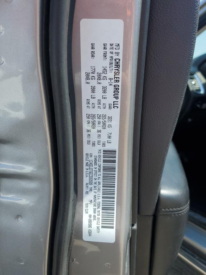 2014 Dodge Durango Limited VIN: 1C4SDJDT6EC593599 Lot: 55089504