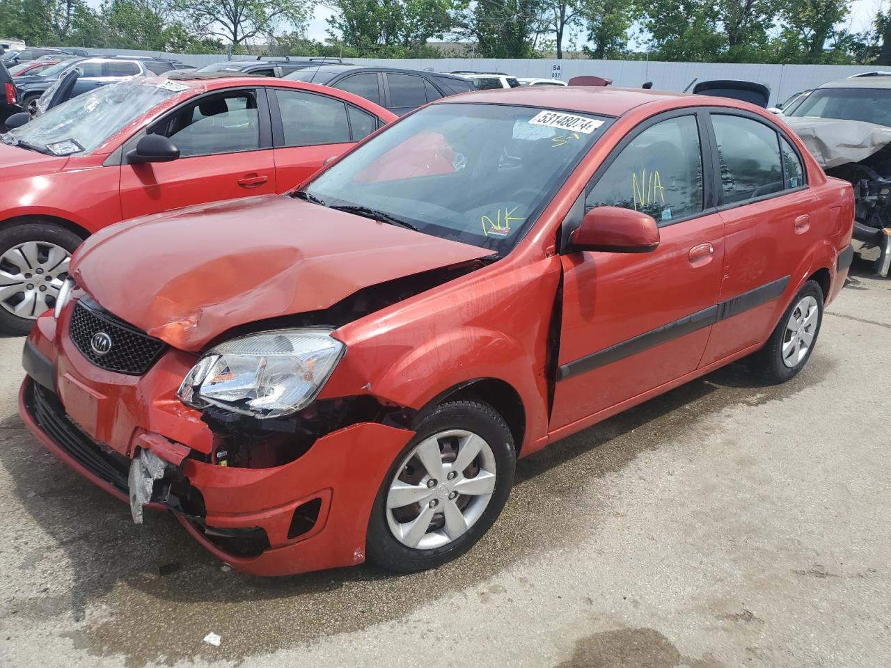 2008 Kia Rio Base de vânzare în Bridgeton, MO - Front End