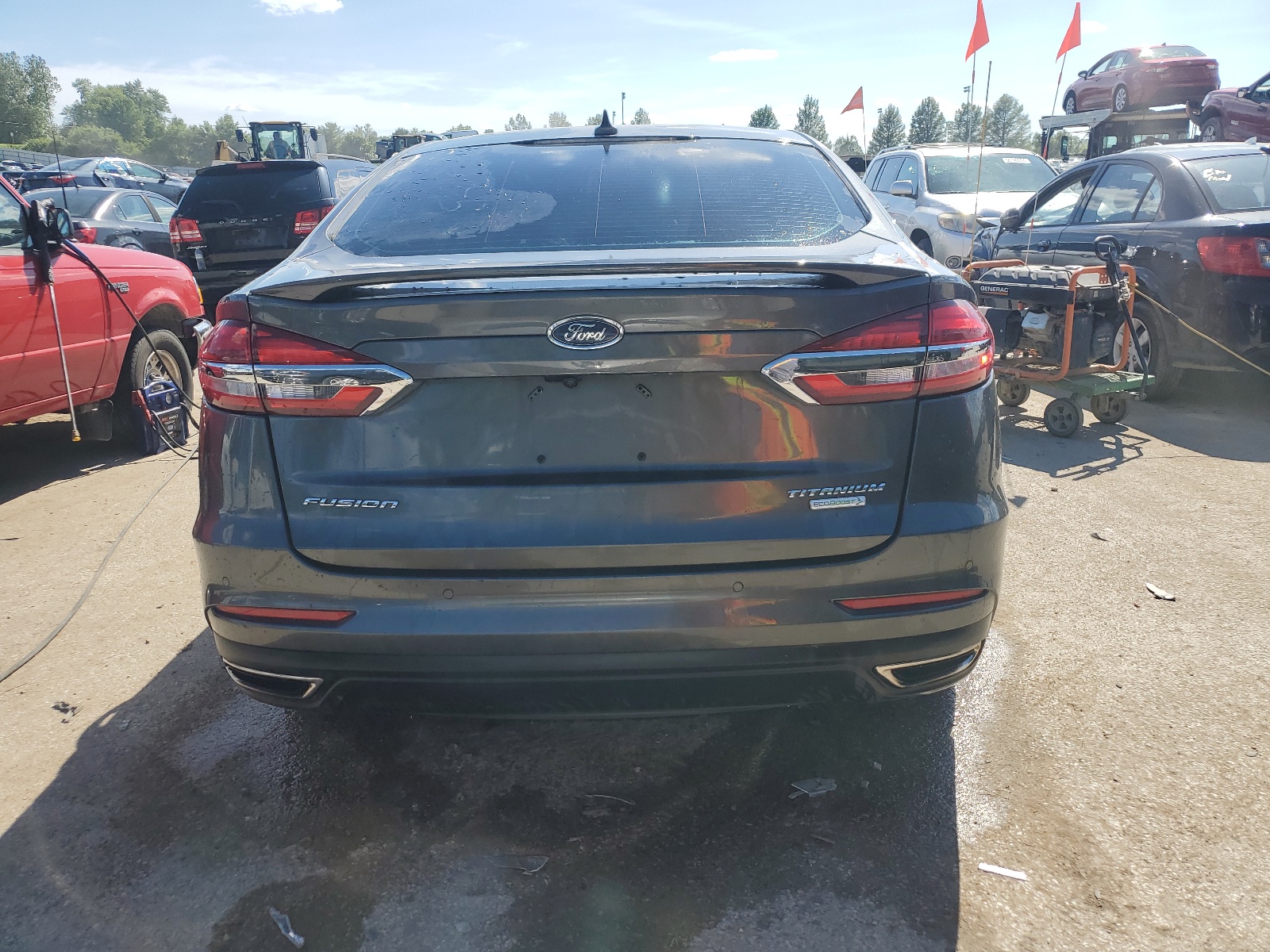 2019 Ford Fusion Titanium vin: 3FA6P0K90KR271456