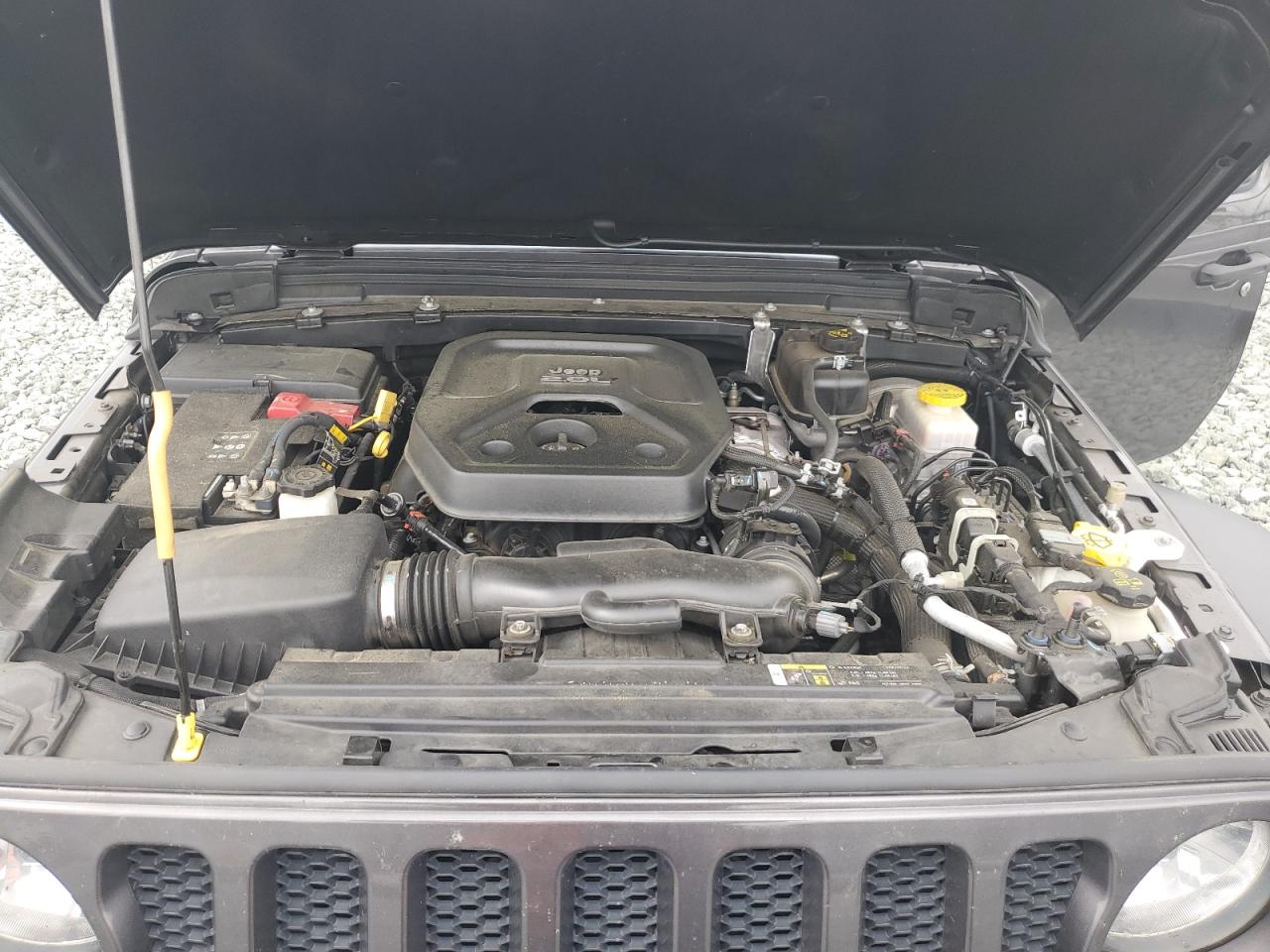 2020 Jeep Wrangler Unlimited Sport VIN: 1C4HJXDN3LW220605 Lot: 53692594