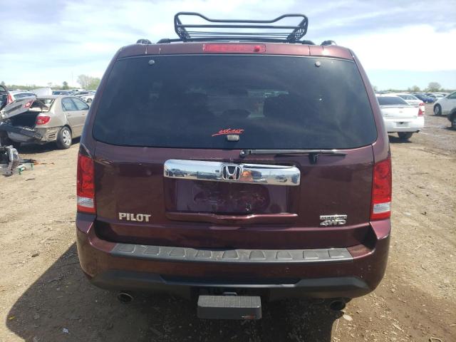  HONDA PILOT 2012 Червоний