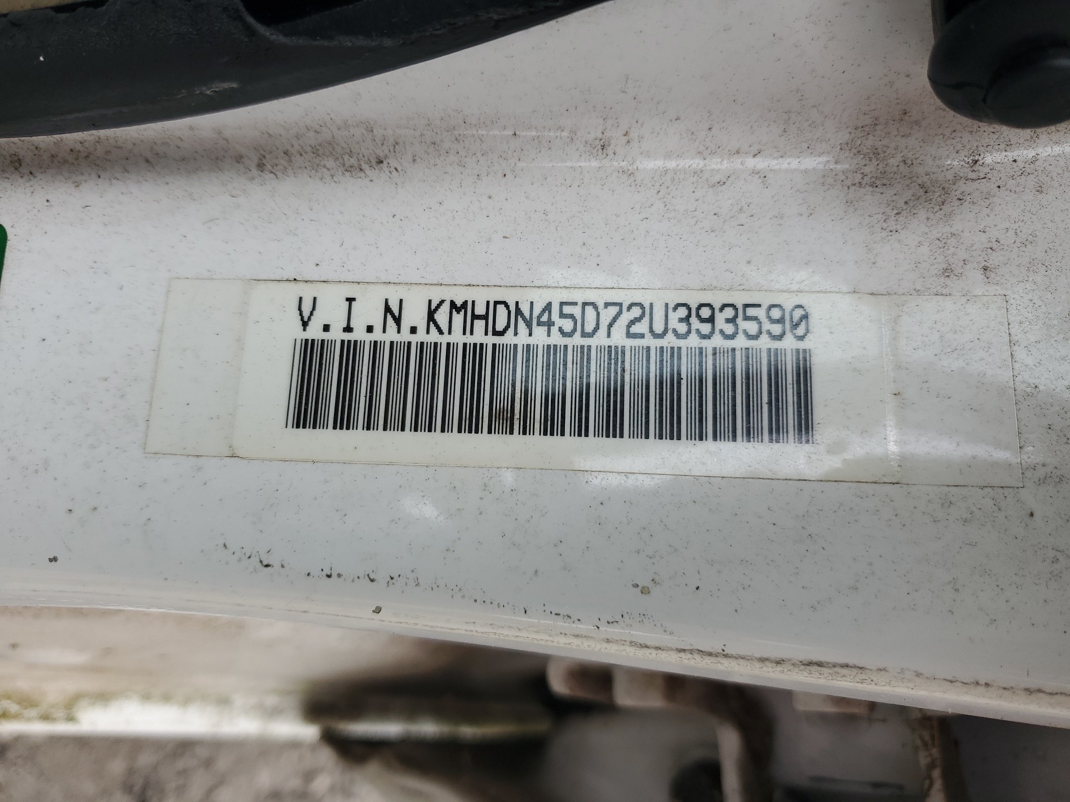 KMHDN45D72U393590 2002 Hyundai Elantra Gls