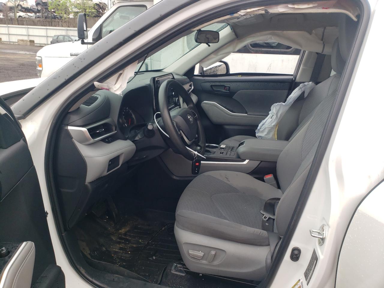 2022 Toyota Highlander L VIN: 5TDCZRBH1NS167062 Lot: 52833874