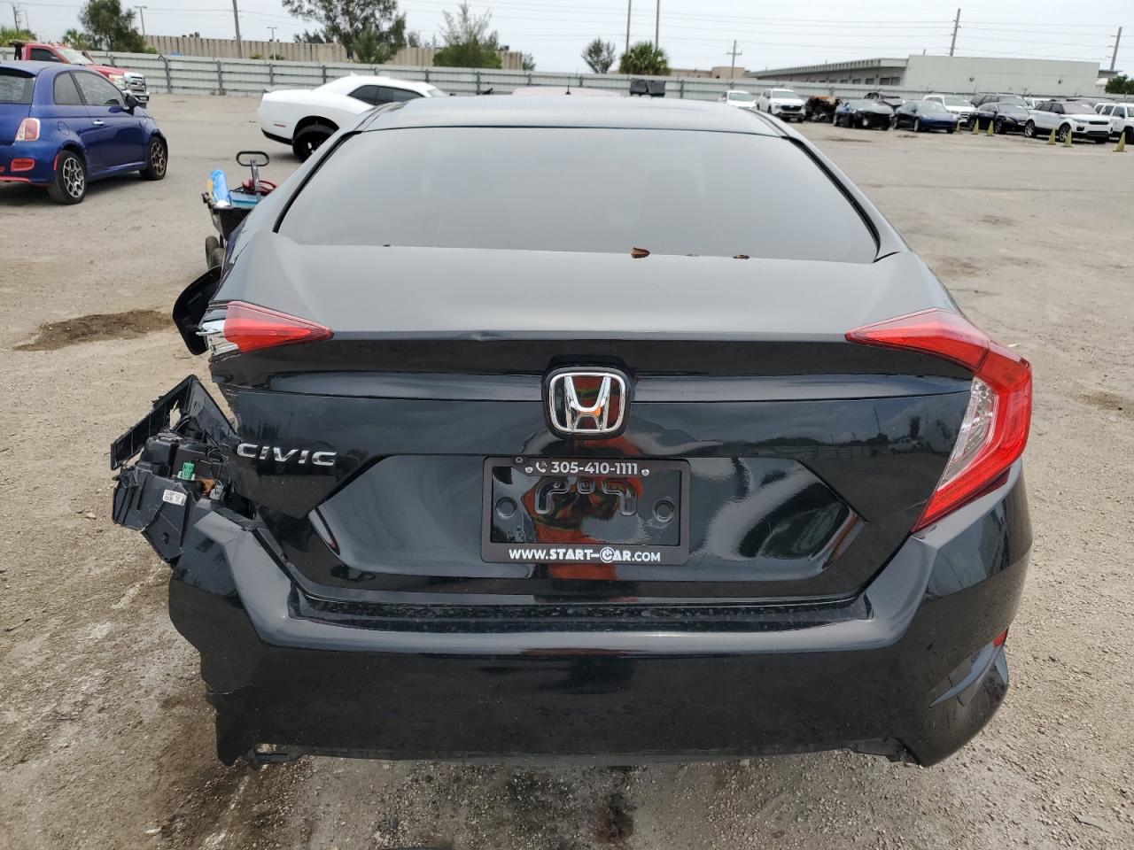 2019 Honda Civic Lx VIN: 19XFC2F60KE044938 Lot: 55200834