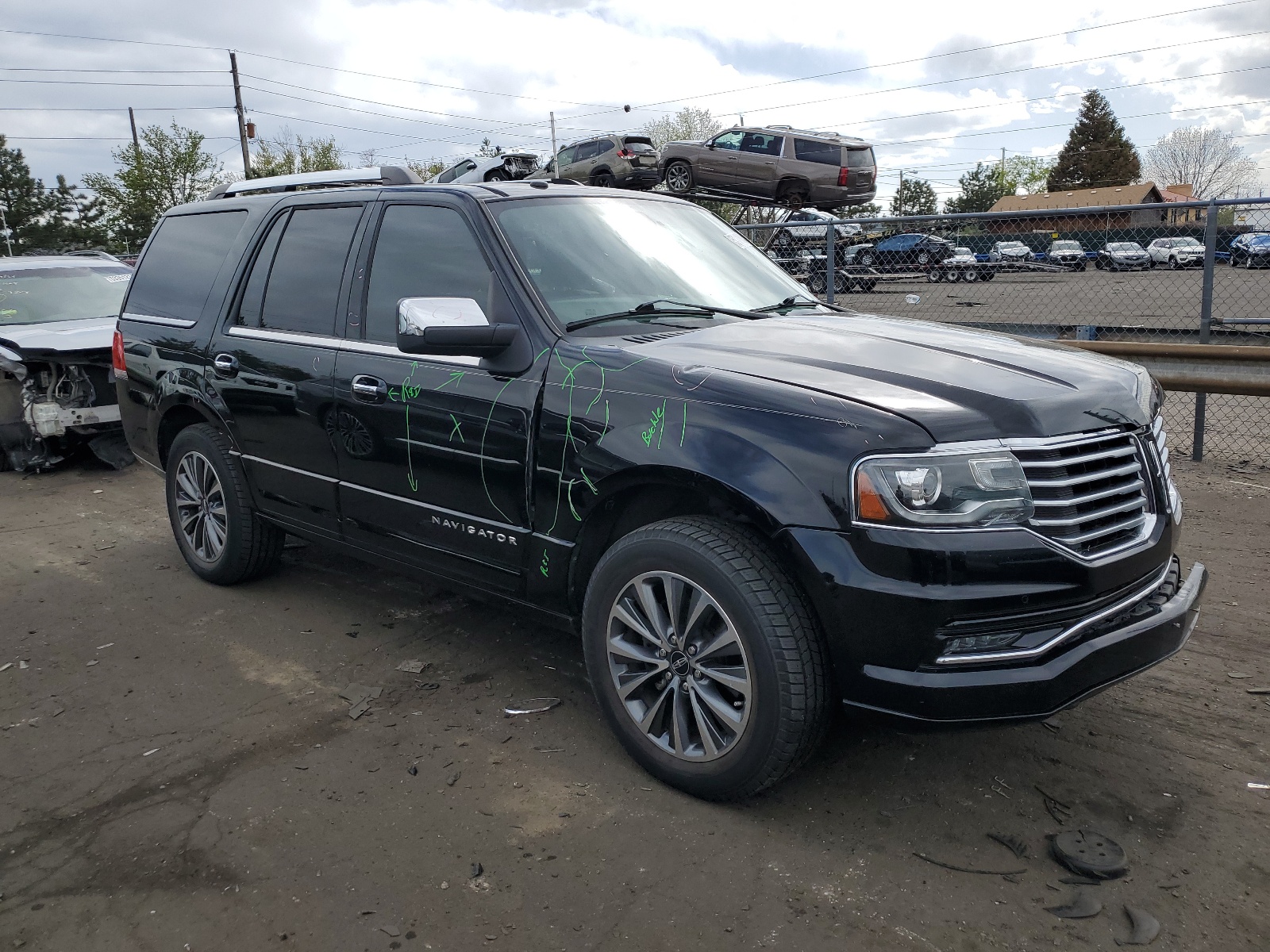 5LMJJ2HT6HEL01732 2017 Lincoln Navigator Select