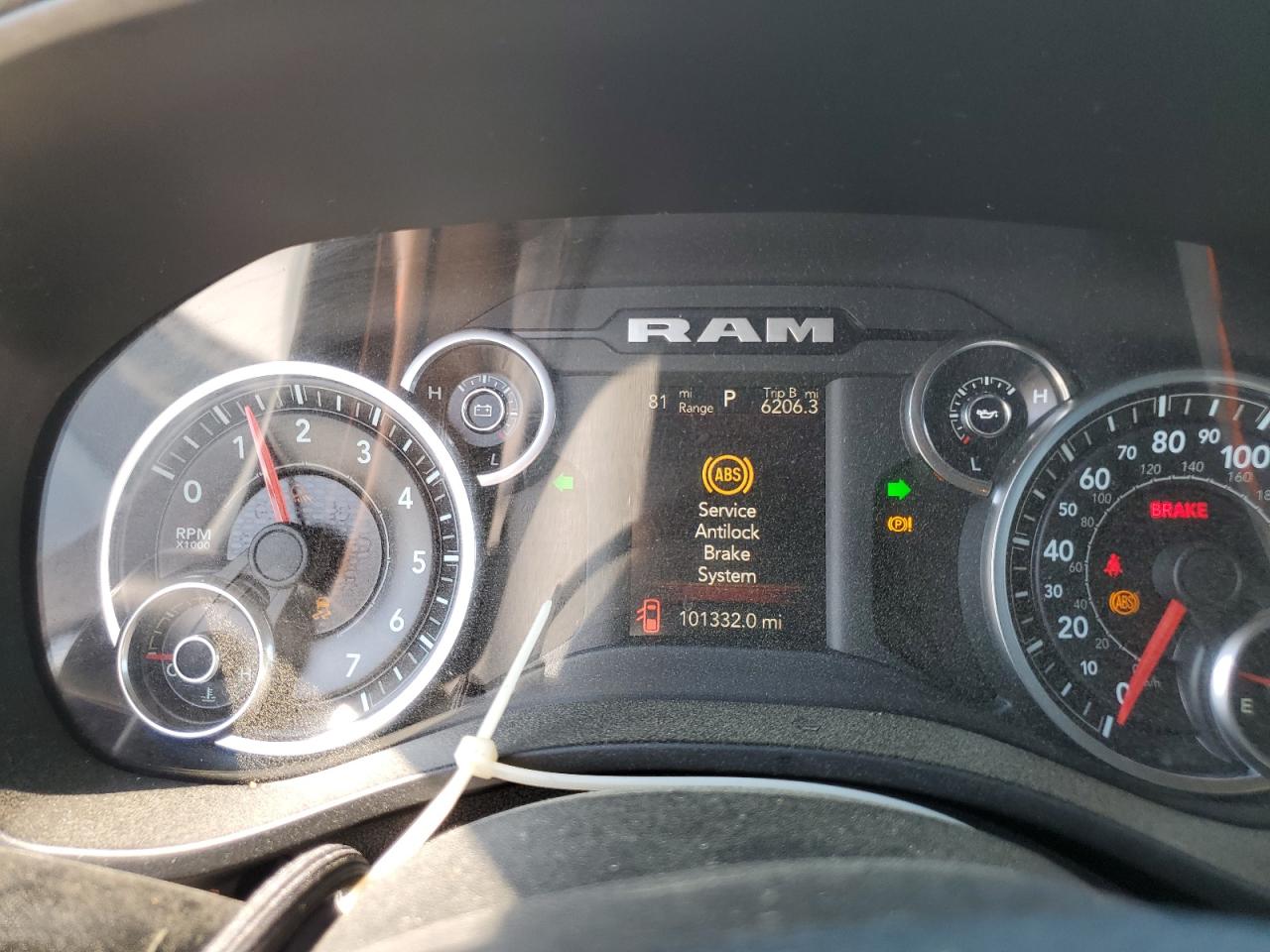 2019 Ram 1500 Big Horn/Lone Star VIN: 1C6RREFT6KN635023 Lot: 53247444