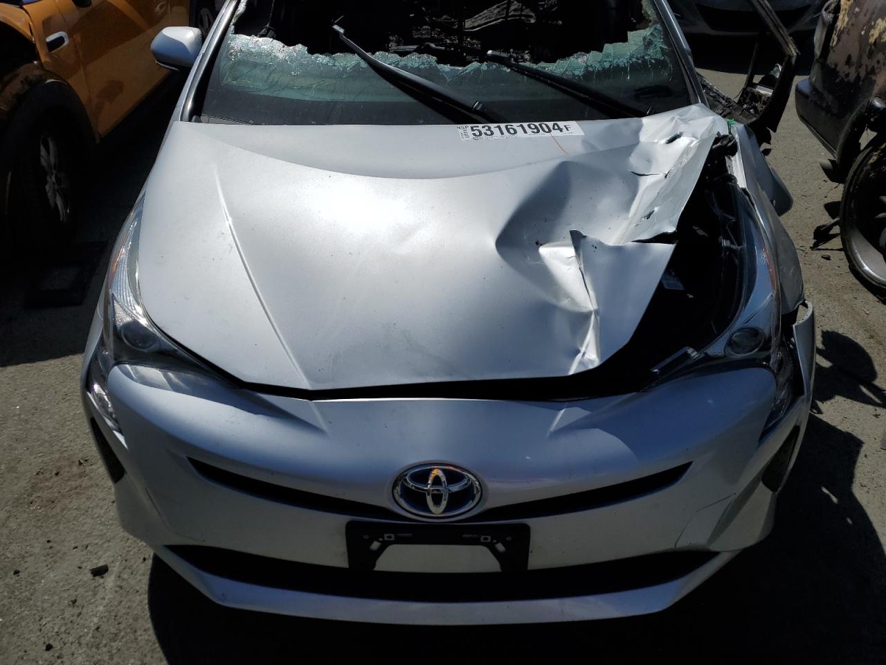 2016 Toyota Prius VIN: JTDKBRFU8G3016599 Lot: 53161904