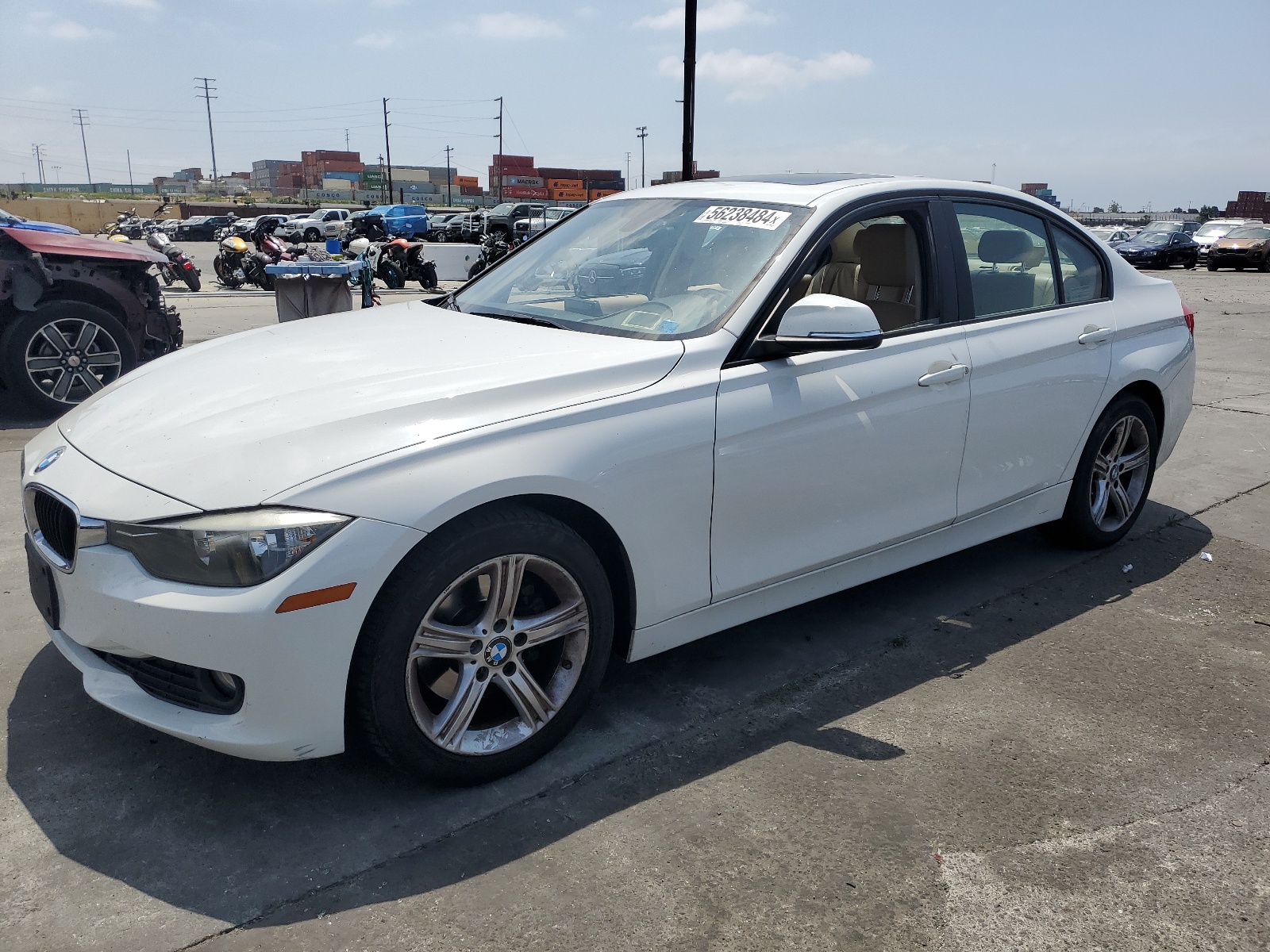 2013 BMW 320 I xDrive vin: WBA3C3C53DF980725