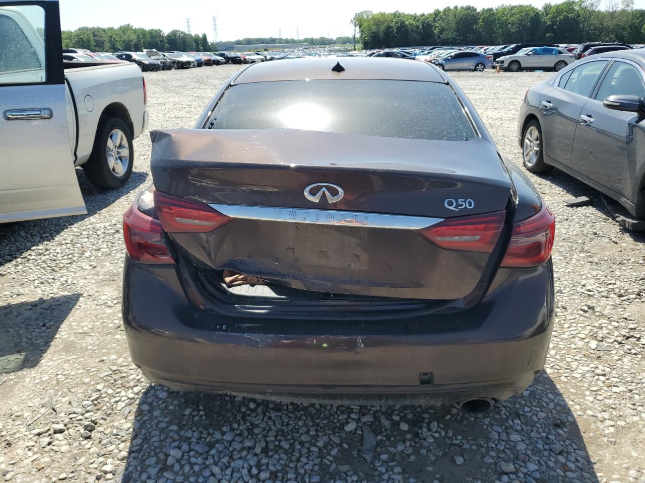 2018 Infiniti Q50 Luxe VIN: JN1EV7AP1JM590153 Lot: 54136154