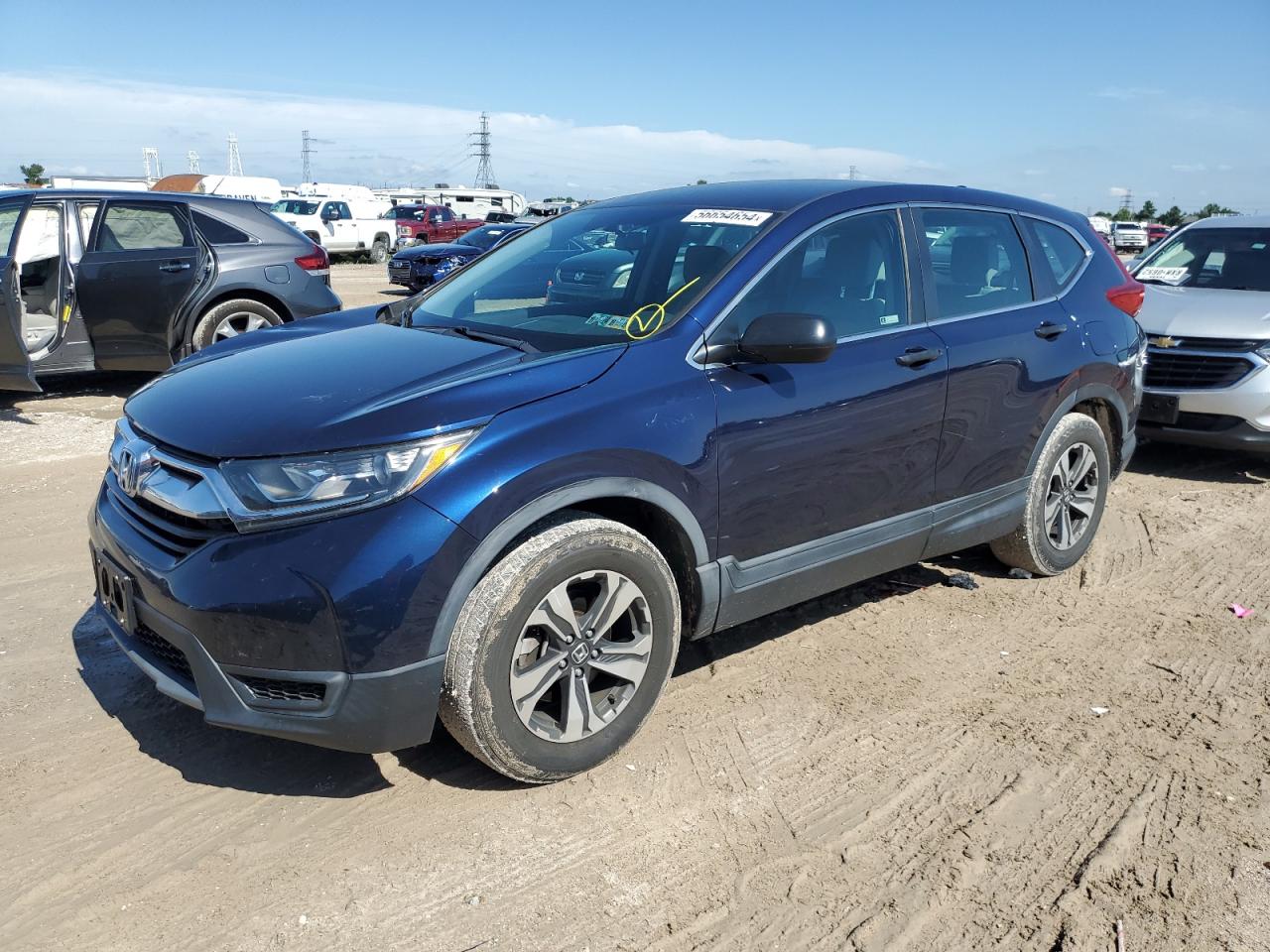 2018 Honda Cr-V Lx en Venta en Houston, TX - Top/Roof