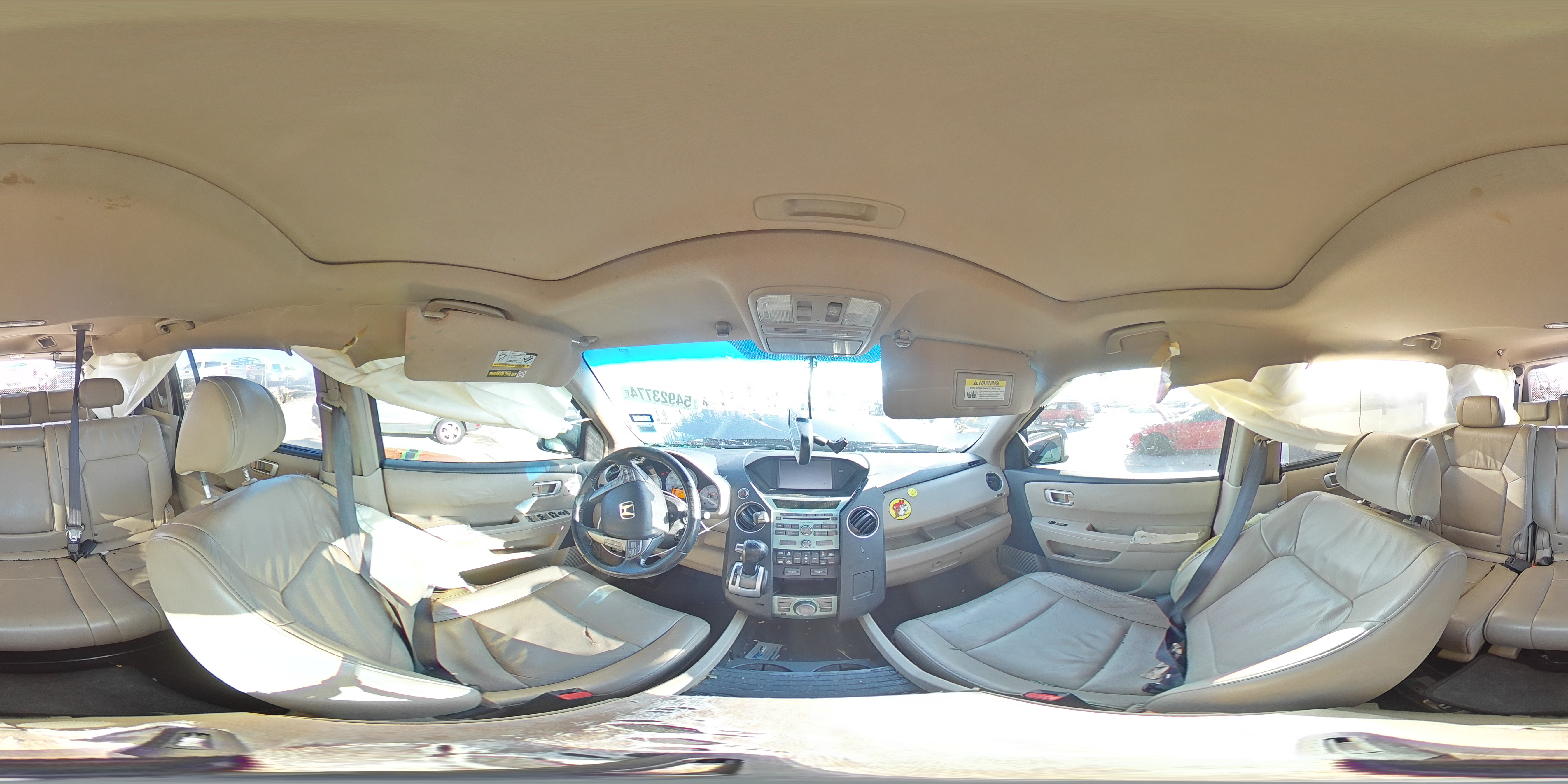 2009 Honda Pilot Touring VIN: 5FNYF38819B019569 Lot: 54923774