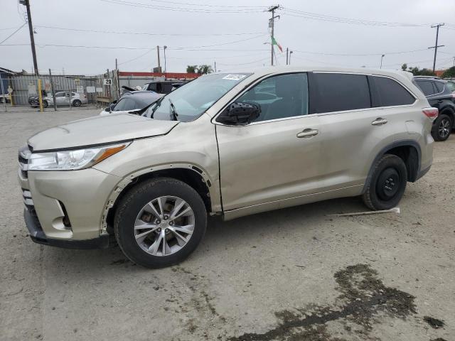 Паркетники TOYOTA HIGHLANDER 2014 Золотий