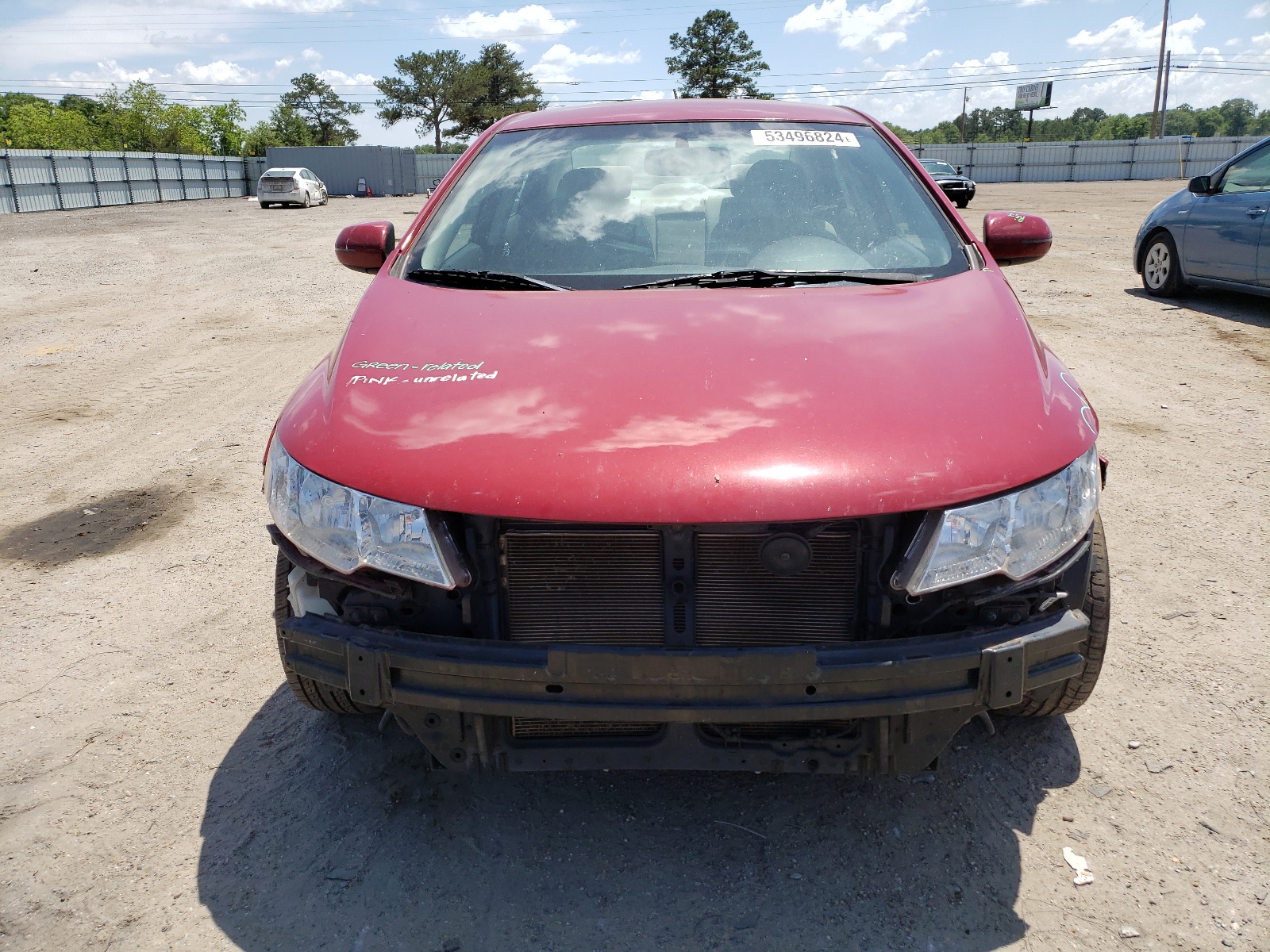 2013 Kia Forte Ex vin: KNAFU4A28D5702918