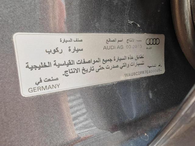 WAU8CDFR7EA000454 - 2014 AUDI A5-1.8 - #54292414