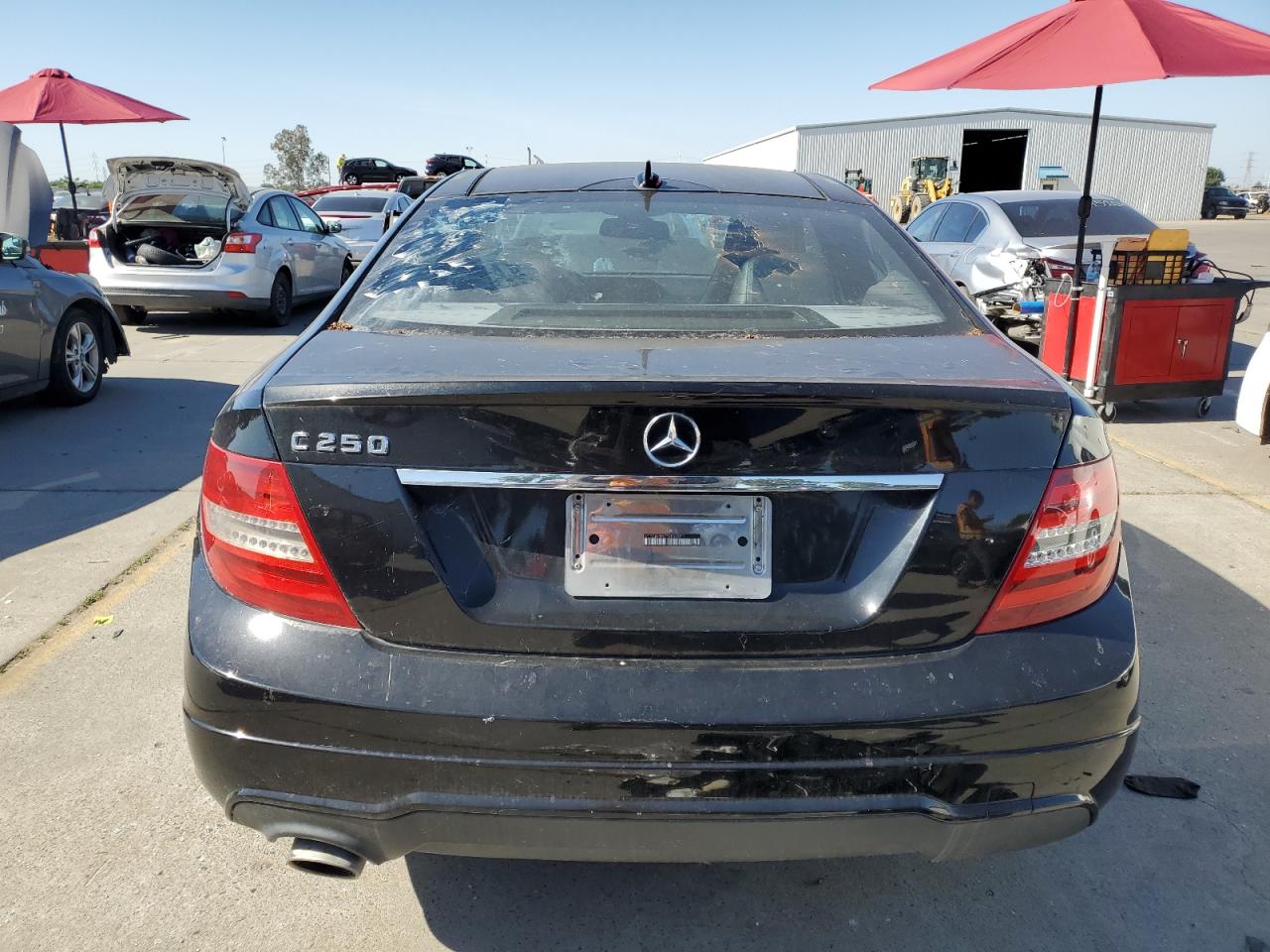 2012 Mercedes-Benz C 250 VIN: WDDGJ4HB9CF883225 Lot: 55024704