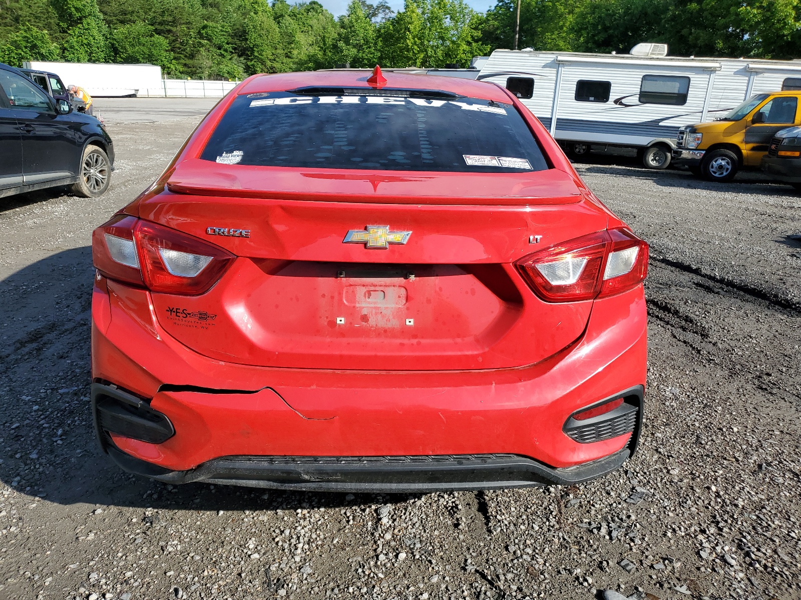 2017 Chevrolet Cruze Lt vin: 1G1BD5SM7H7176419