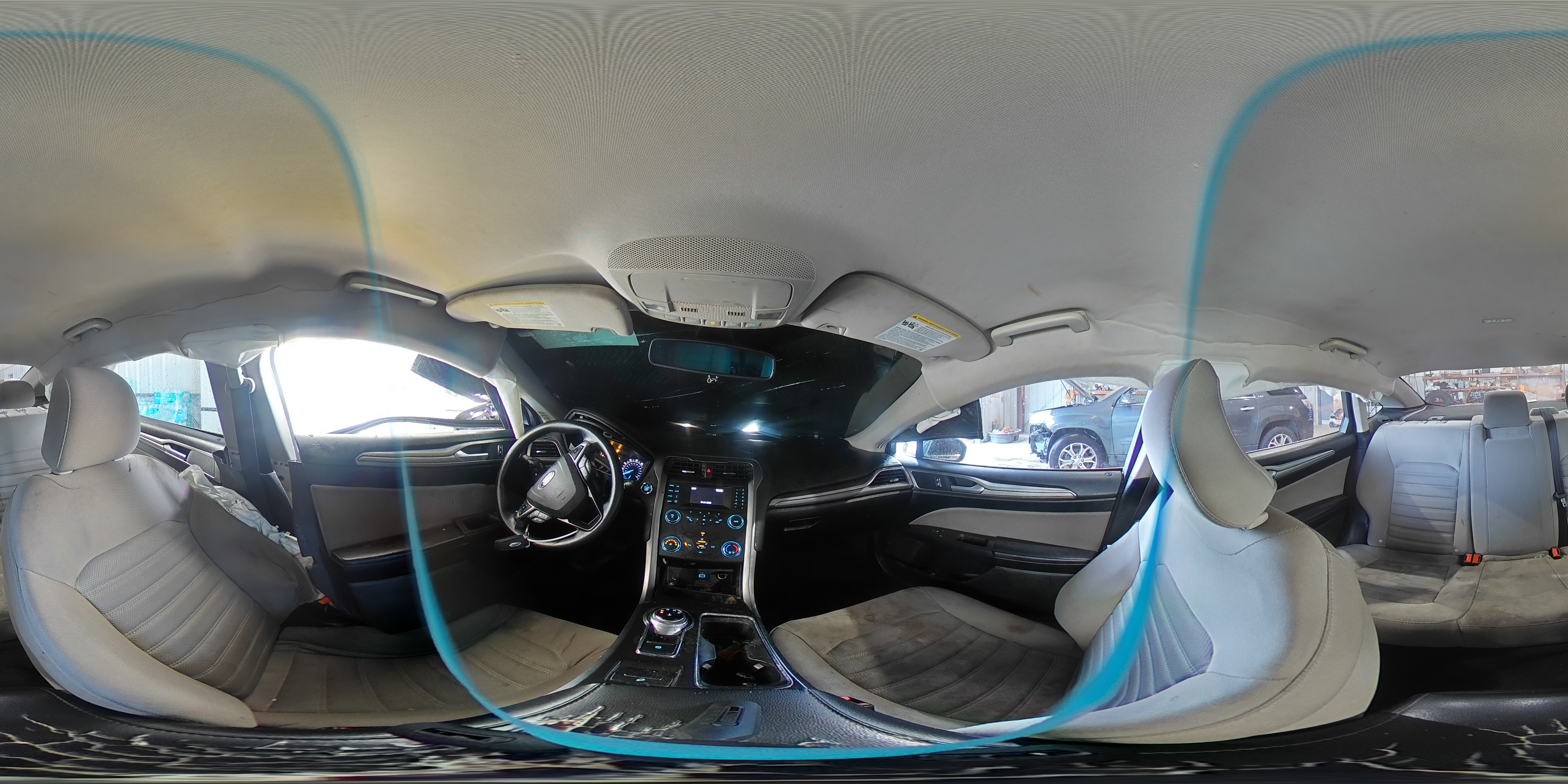 2019 Ford Fusion S VIN: 3FA6P0G78KR161312 Lot: 57020184