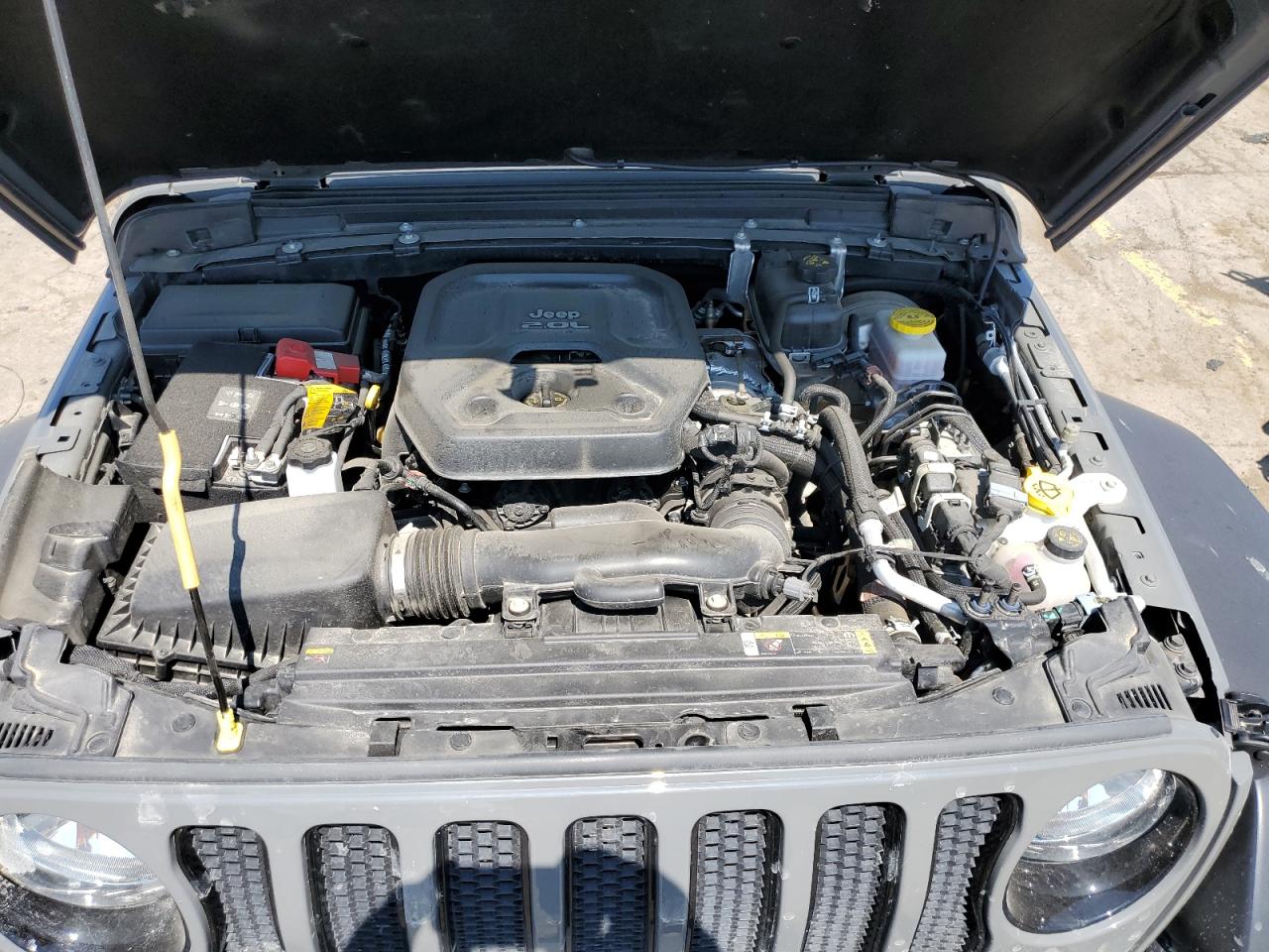 2022 Jeep Wrangler Unlimited Sport VIN: 1C4HJXDN9NW223821 Lot: 55105844