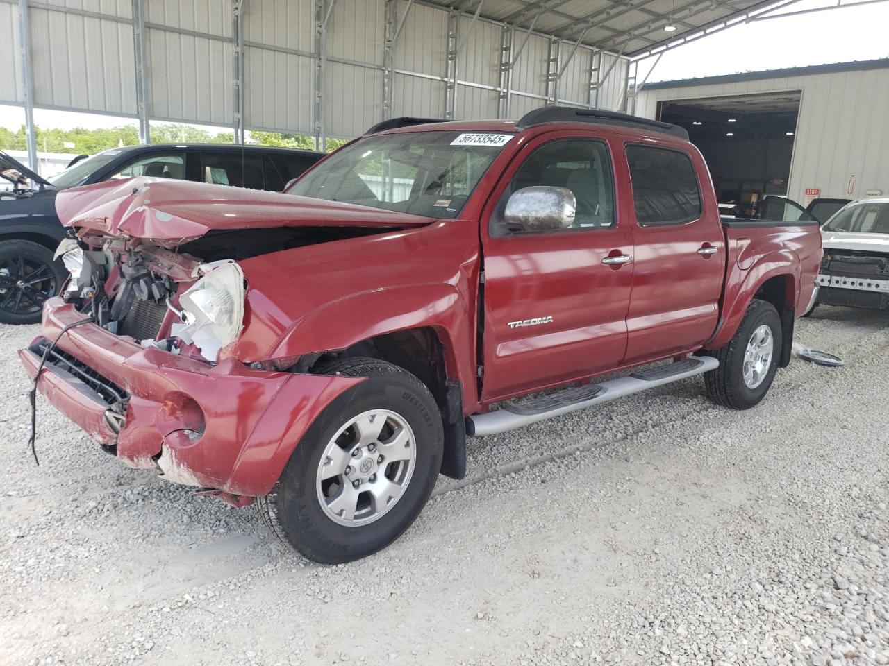 2007 Toyota Tacoma Double Cab Prerunner de vânzare în Rogersville, MO - Front End